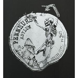 Pennhurst Asylum Black Tshirt 2XL Halloween Stranger Things